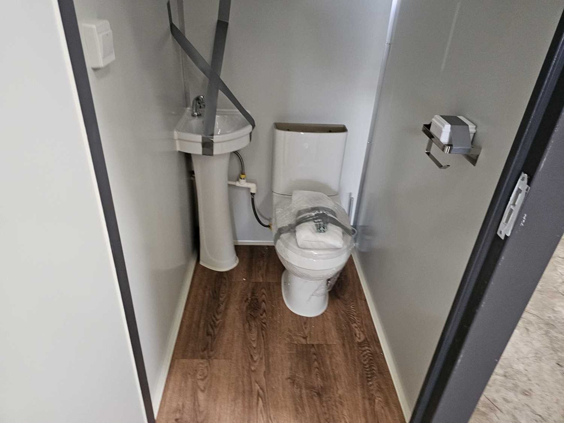 Unused Double Toilet Block - Image 8 of 9