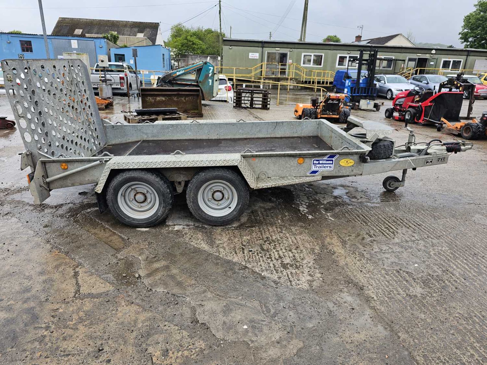 Ifor Williams GH1054BT 3.5 Ton Twin Axle Plant Trailer, Ramps - Image 5 of 14