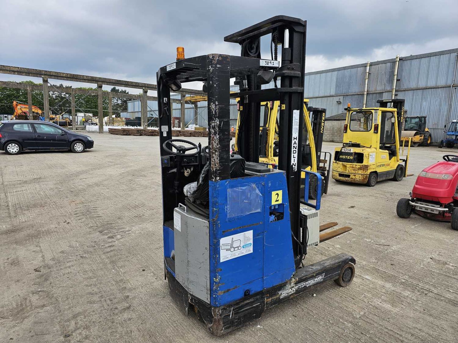 Daewoo BR15J Reach Truck  - Image 3 of 12