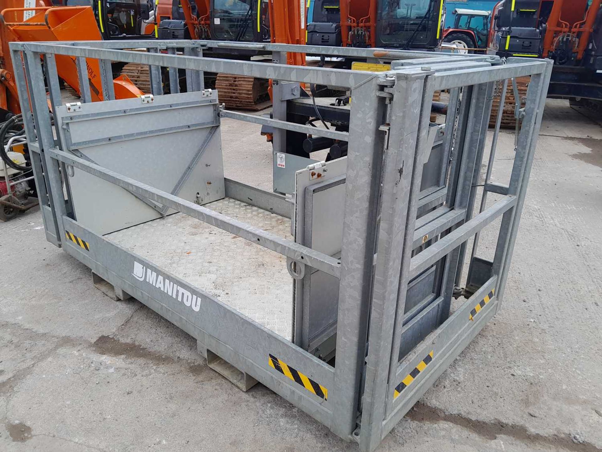 2018 Manitou Macelle 2.45/5 4 Person Cage/Basket to suit MRT2150 Rotary Telehandler