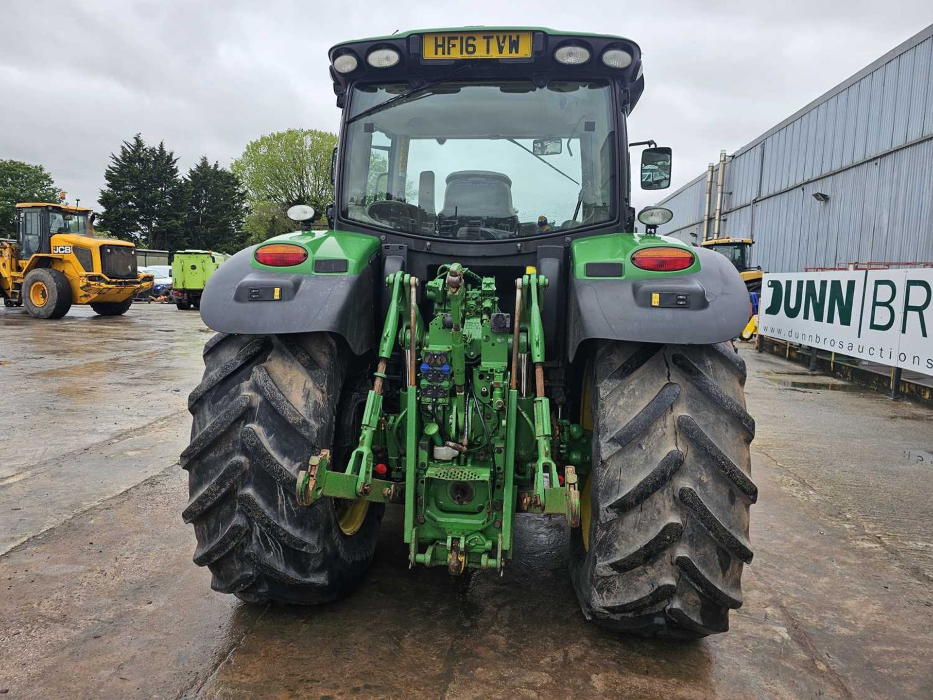 John Deere 6155R, 4WD Tractor, Front Linkage, TLS, Isobus, Air Brakes, 3 Electric Spools, Push Out H - Bild 4 aus 27