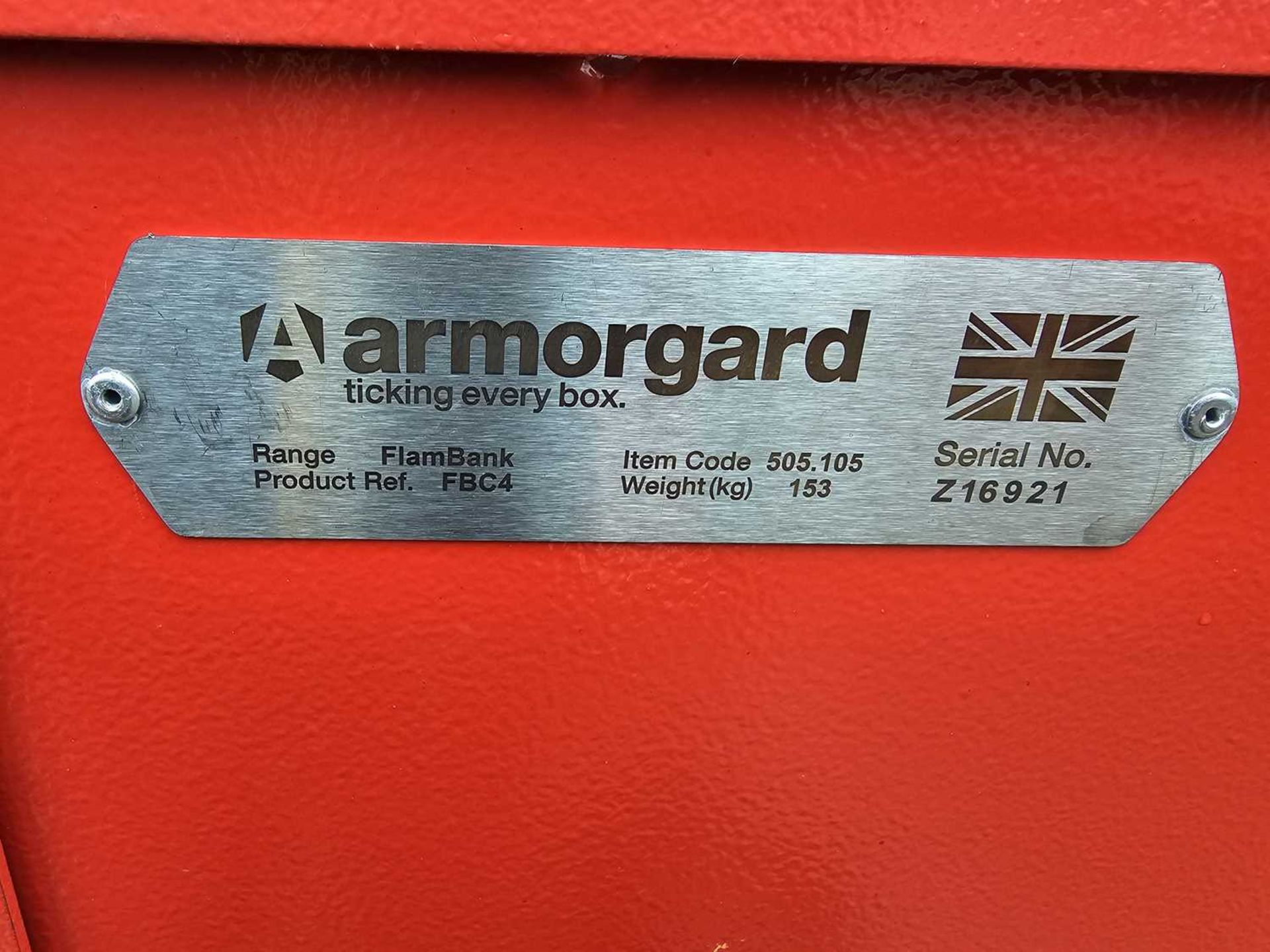 Armorgard Flambank Storage Box - Image 6 of 6