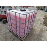 Unused 1000 Litre IBC Truck & Plant Wash