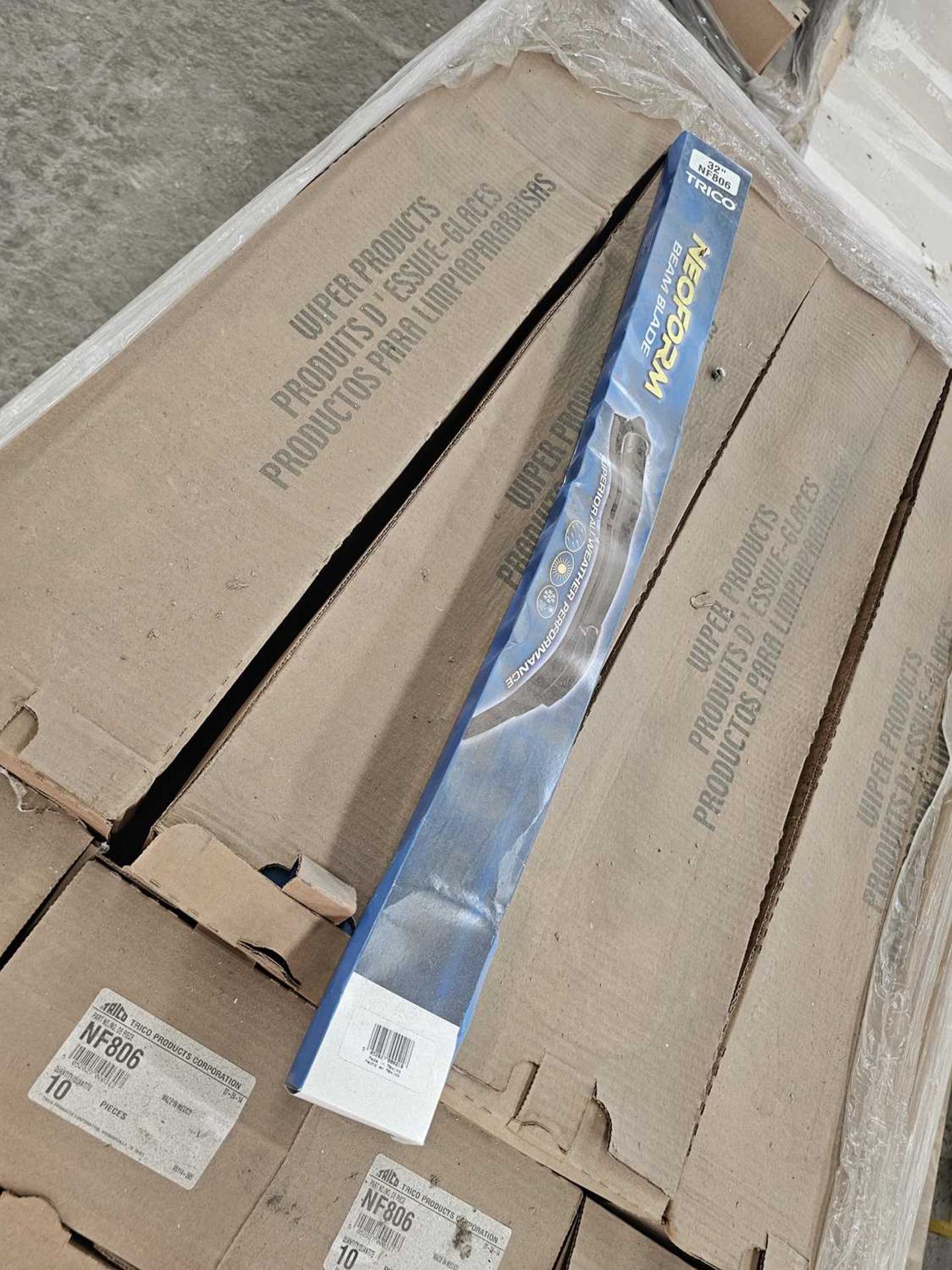 Unused Pallet of Trico NF806 Windscreen Wipers (32")