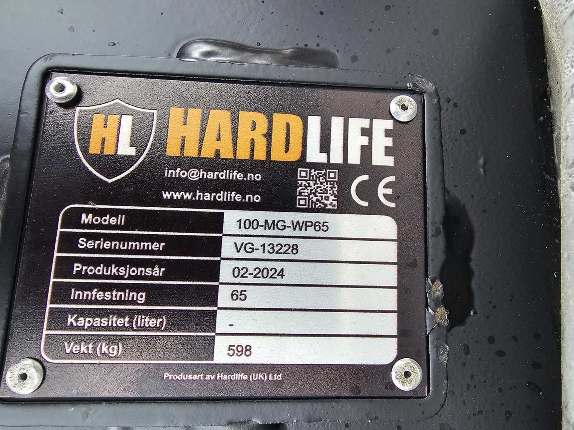 Unused 2024 Hardlife 100-MG-WP65 5 Finger Grapple 65mm Pin to suit 13 Ton Excavator - Image 7 of 7