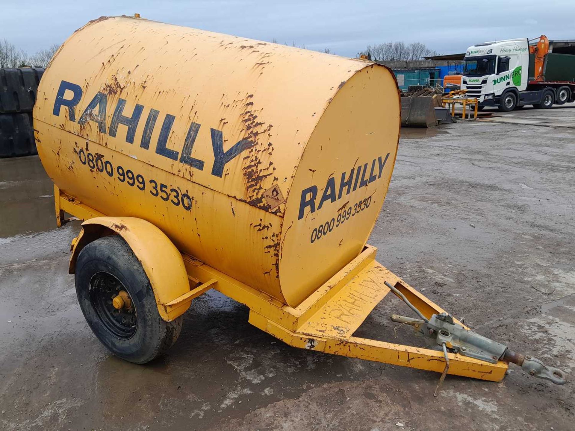 Trailer Engineering 2140 Litre Single Axle Bunded Fuel Bowser, Manual Pump - Image 4 of 8