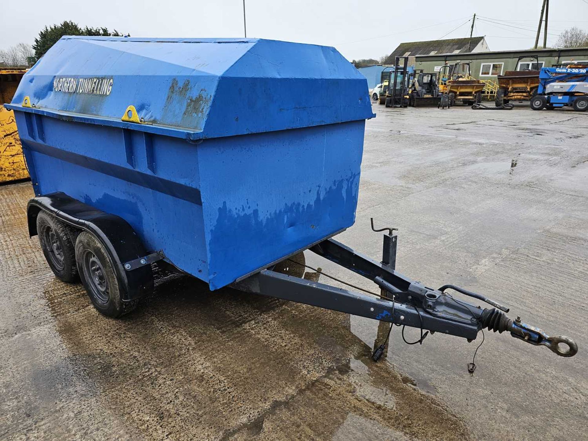 Western 2000 Litre Twin Axle Bunded Fuel Bowser, Manual Pump - Image 4 of 10