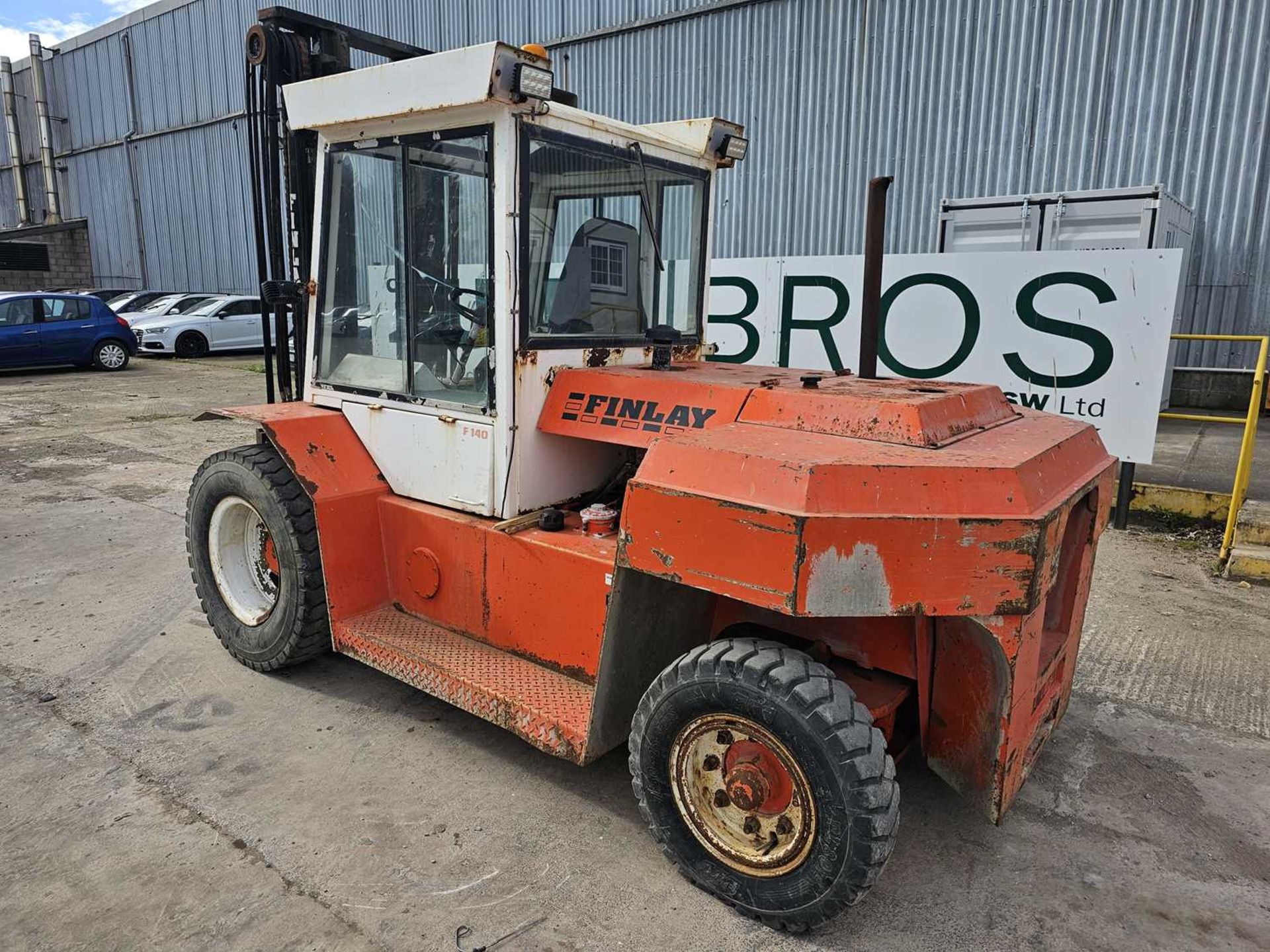 Finlay F140 7 Ton Diesel Forklift, 2 Stage Mast - Image 3 of 20