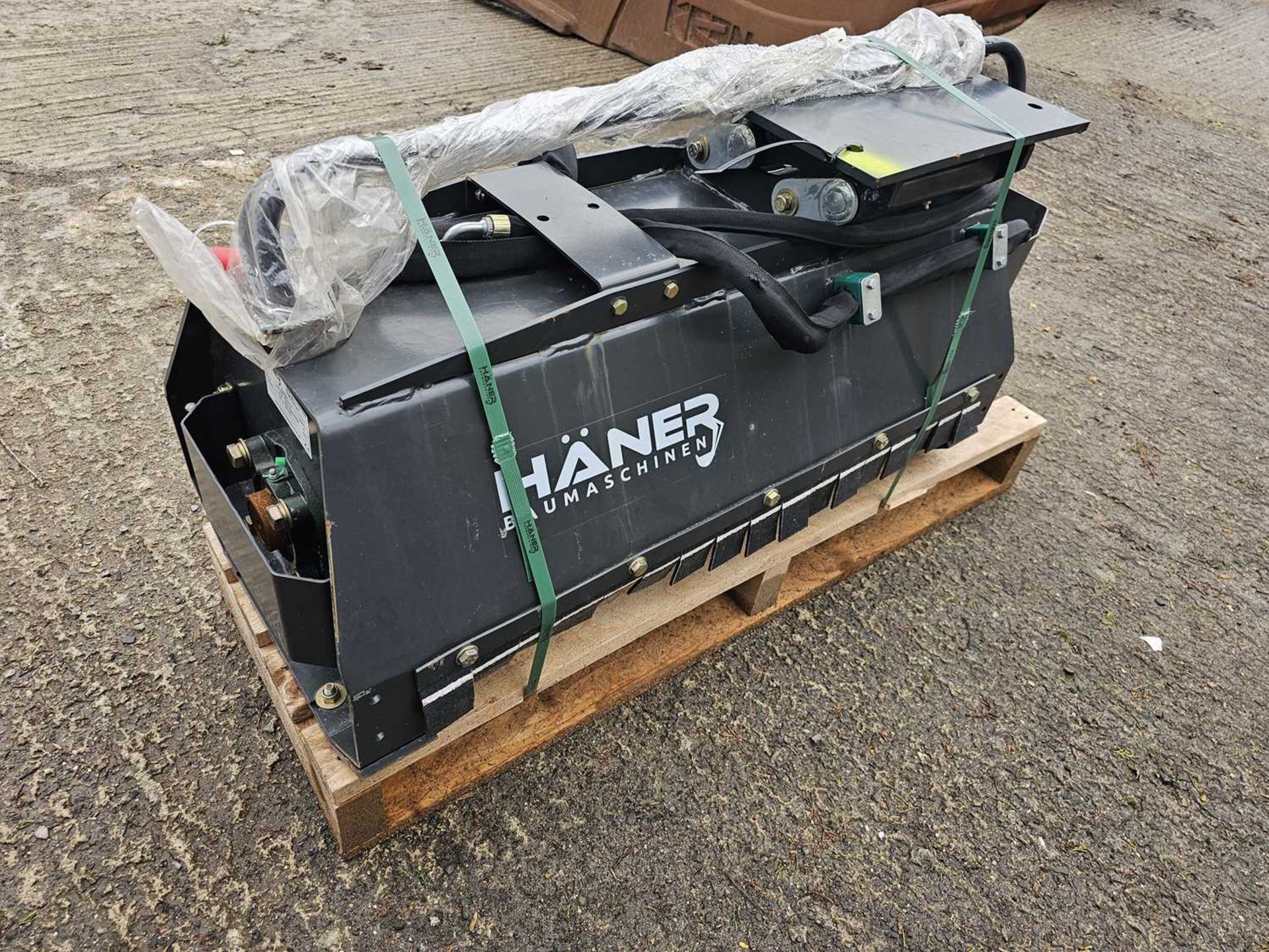2024 Unused Haner HML1000 Hydraulic Flail Mower to suit Mini Excavator - Image 4 of 9