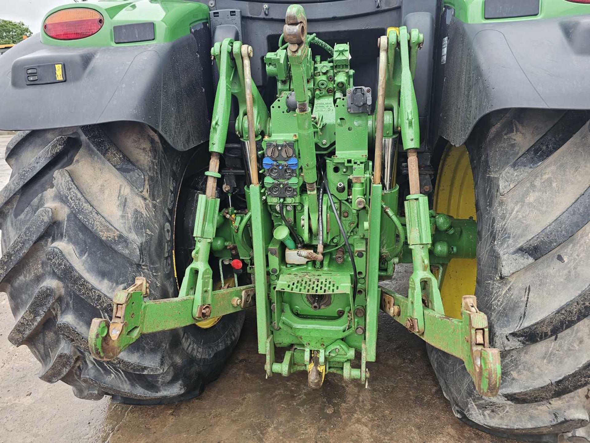 John Deere 6155R, 4WD Tractor, Front Linkage, TLS, Isobus, Air Brakes, 3 Electric Spools, Push Out H - Bild 13 aus 27