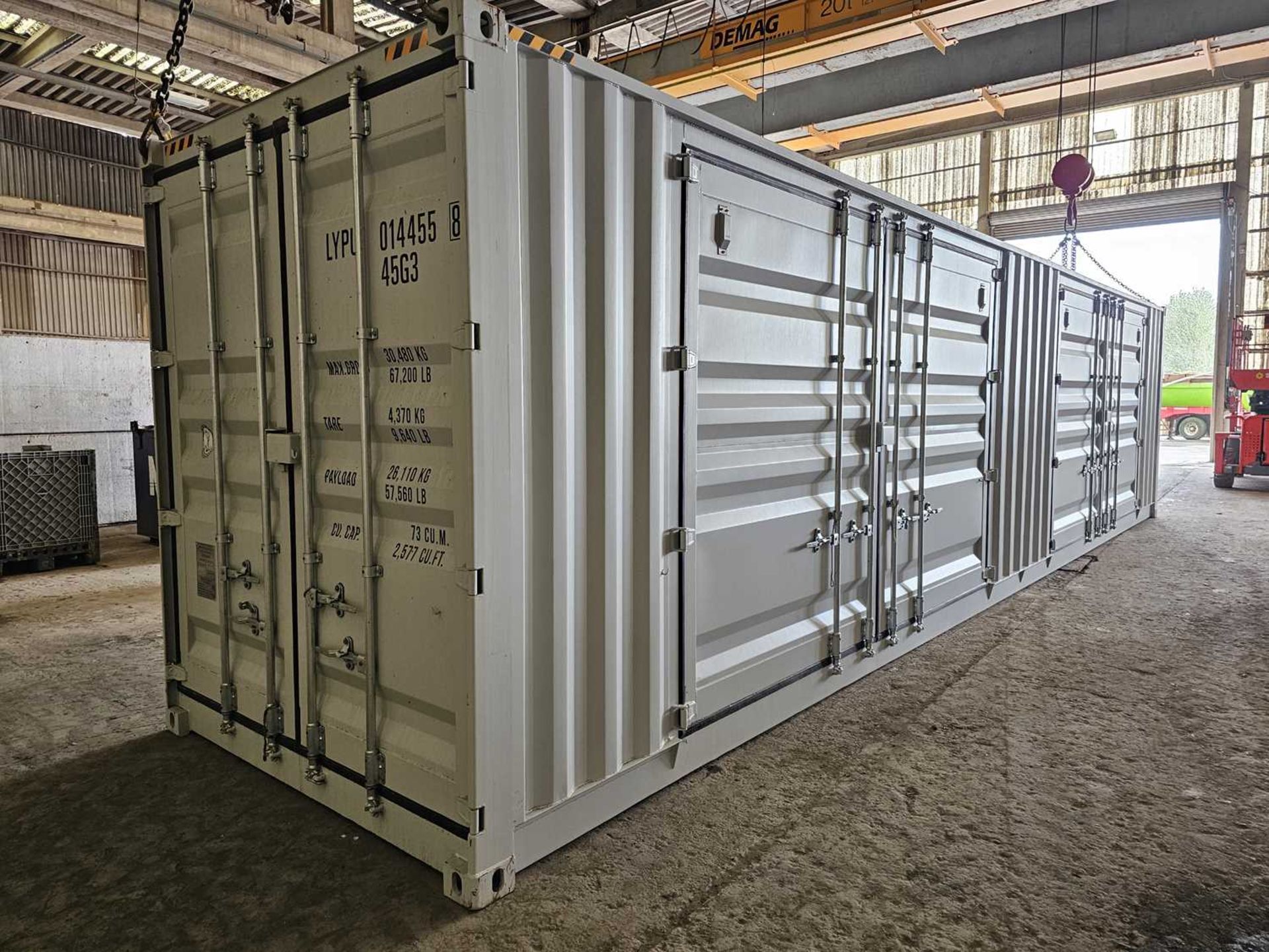 Unused 40' High Cube Container, 2 Side Doors