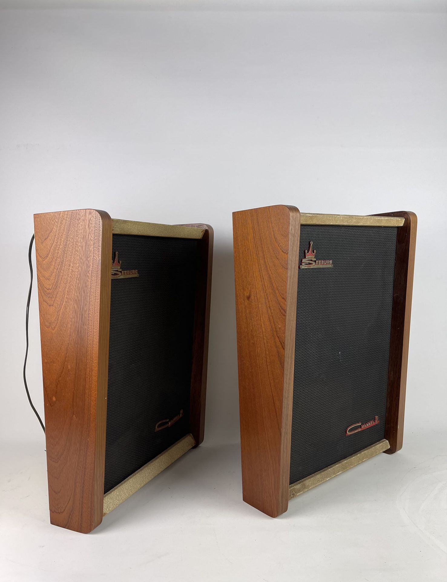 1960s Seeburg Channel 2 Jukebox Corner Speakers - Image 3 of 9