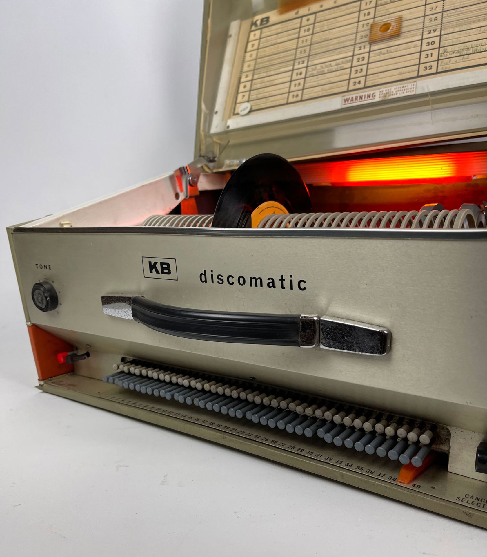 1965 Kolster-Brandes KB Discomatic Portable Jukebox - Image 11 of 11