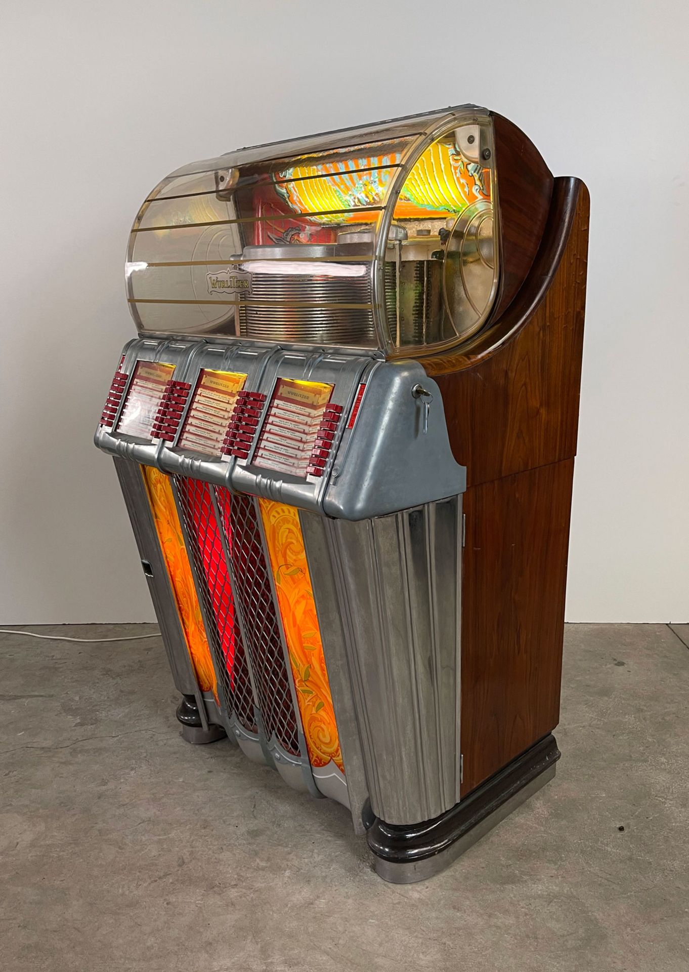 1950 Wurlitzer 1250 Jukebox - Bild 2 aus 17