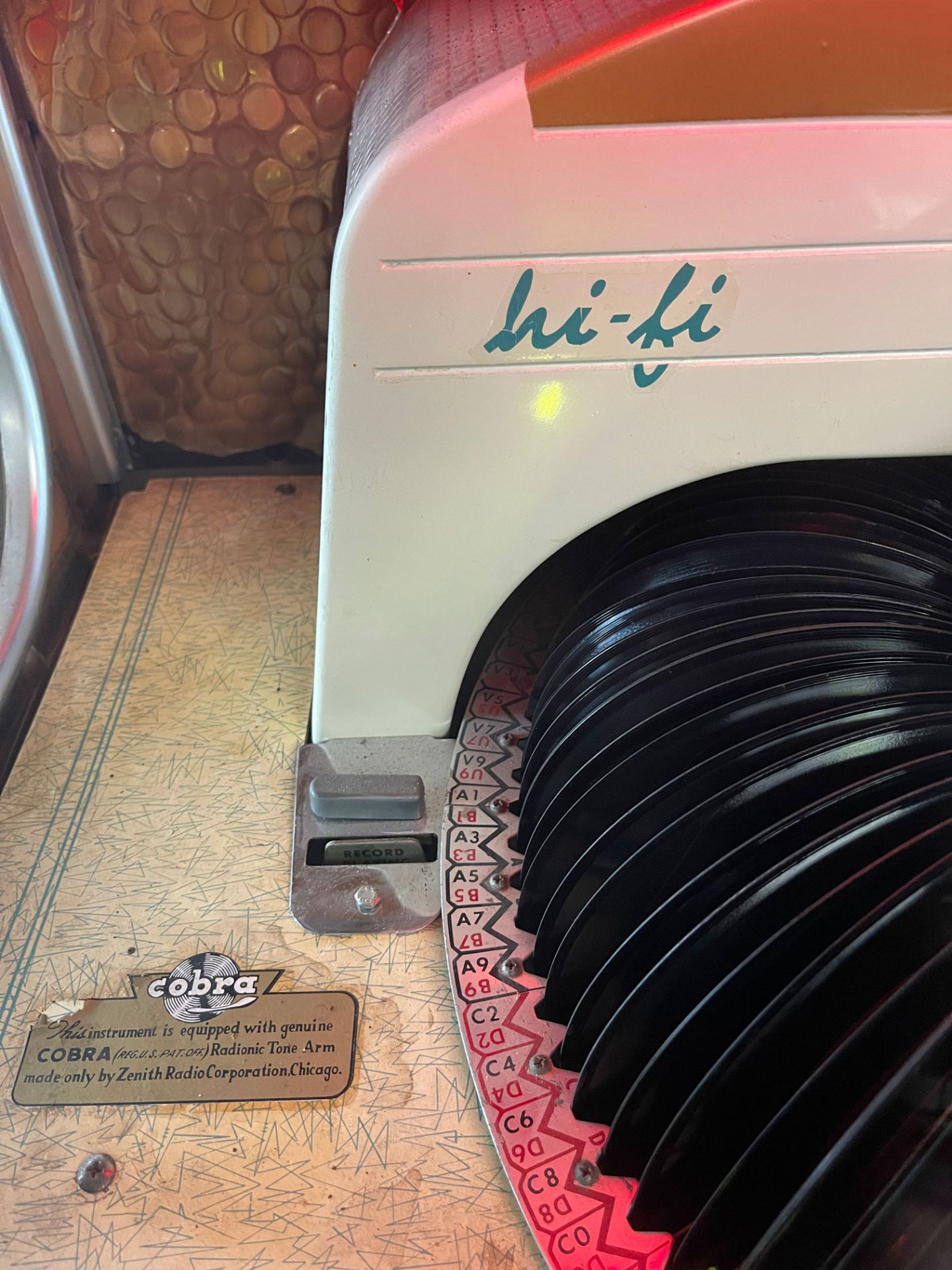 1957 Wurlitzer 2100 Jukebox - Bild 15 aus 16