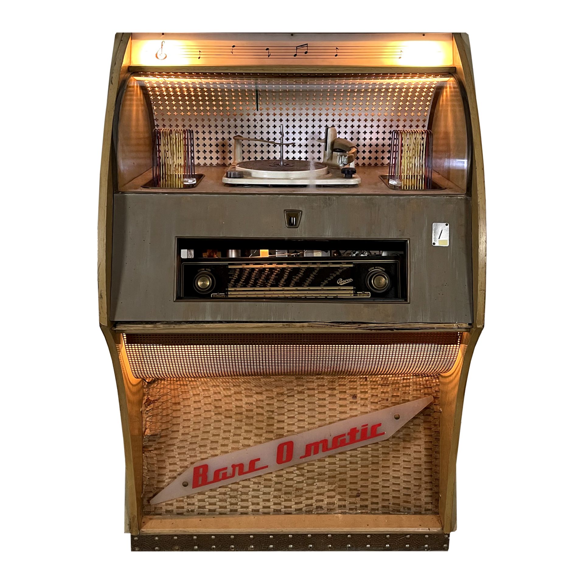 1957 Barco Barc-O-Matic Belgian Coin-Op Radio & Record Player