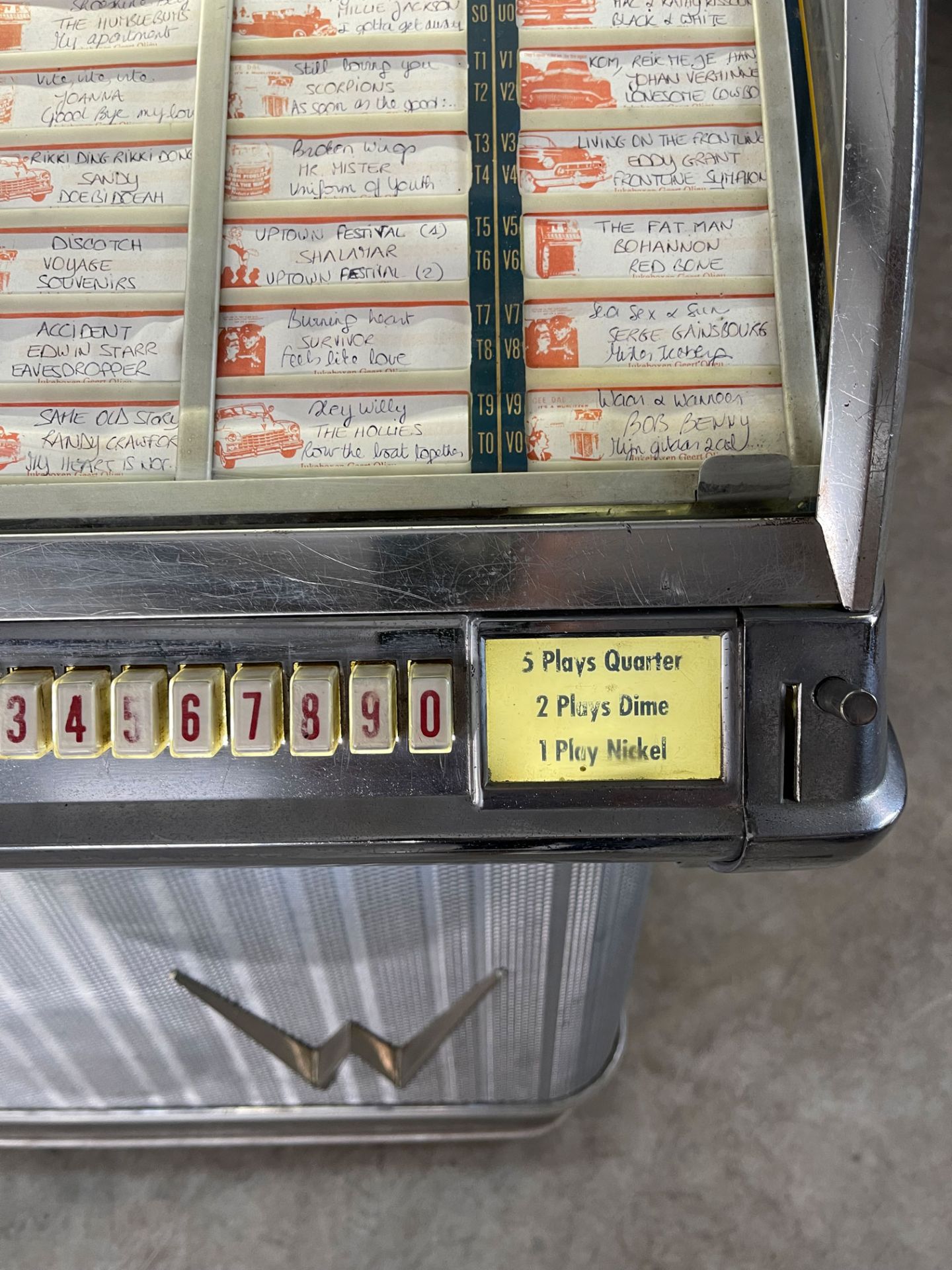 1959 Wurlitzer 2300S Jukebox - Bild 12 aus 20