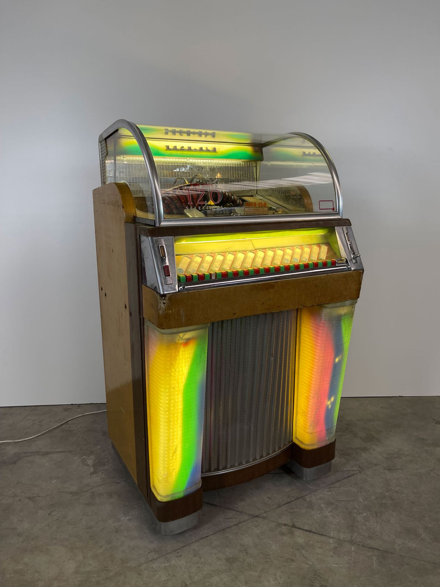 1954 Rock-Ola 1438 "Comet Fireball" Jukebox - Image 3 of 17