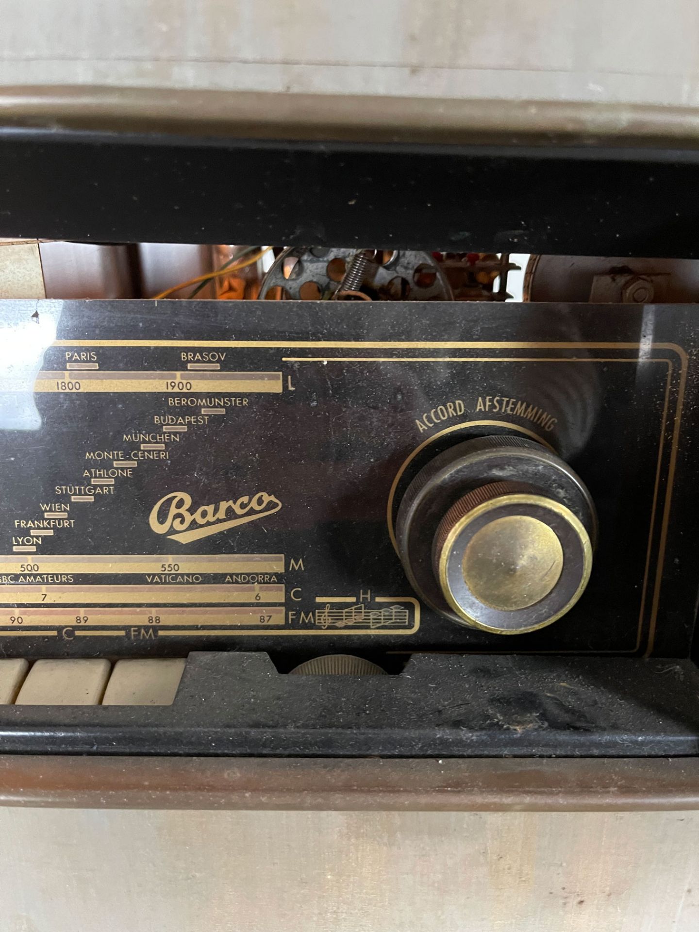 1957 Barco Barc-O-Matic Belgian Coin-Op Radio & Record Player - Bild 13 aus 15