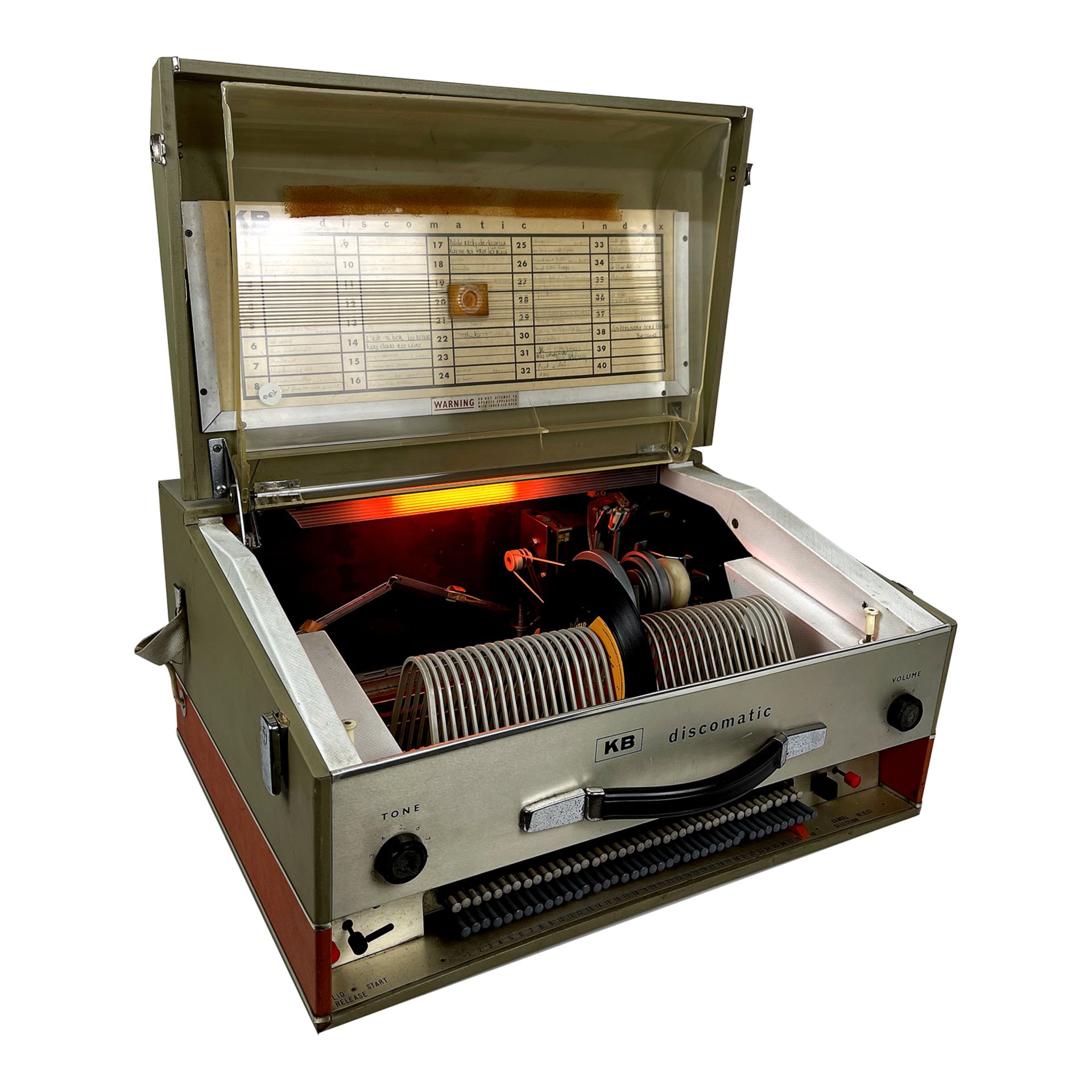 1965 Kolster-Brandes KB Discomatic Portable Jukebox