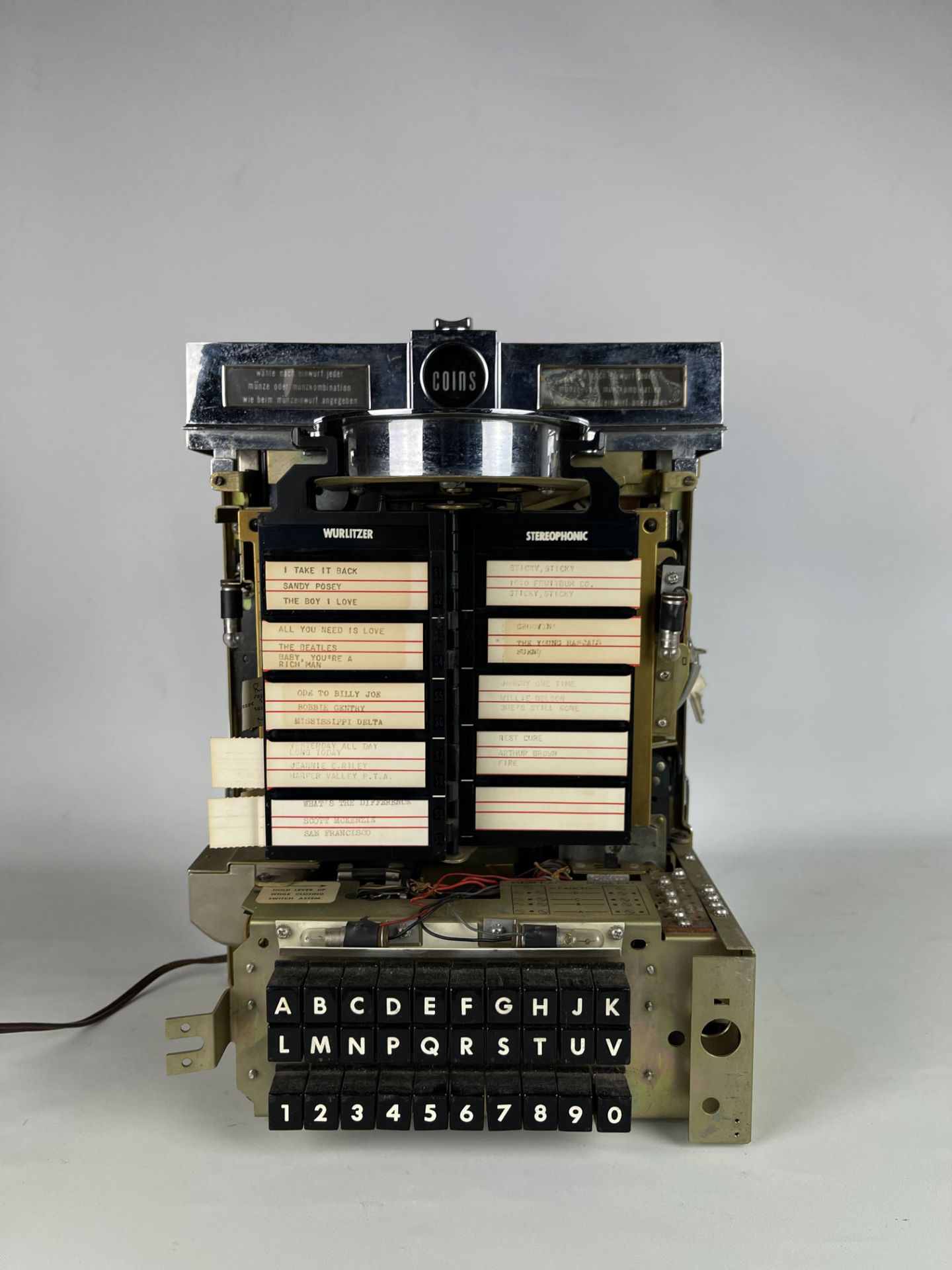 1965-1974 Wurlitzer Wallbox Model 5220A - Image 12 of 12