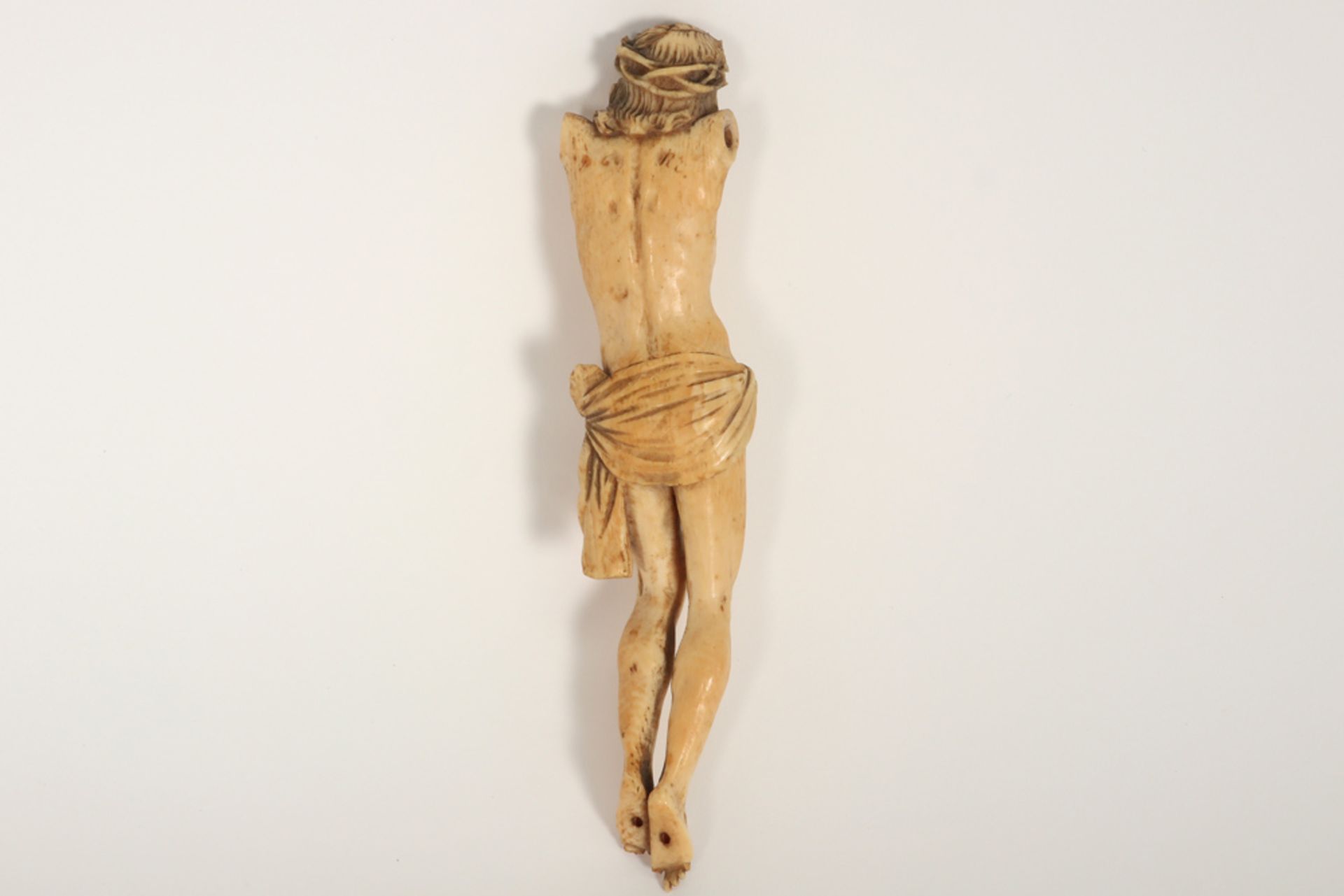 antique Christ corpus sculpture || Antieke Christuscorpus - hoogte : 17,5 cm - Bild 2 aus 2
