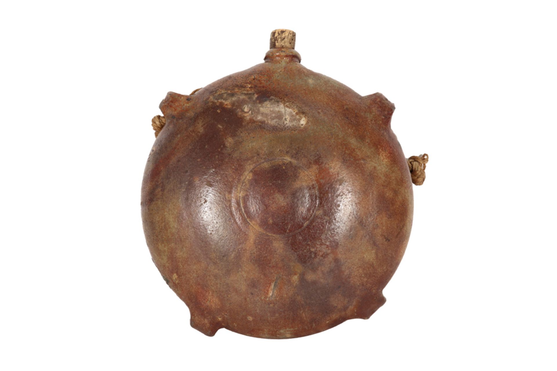 antique grès pitcher || Antieke kruik in grès - diameter : 26 cm - Image 3 of 4