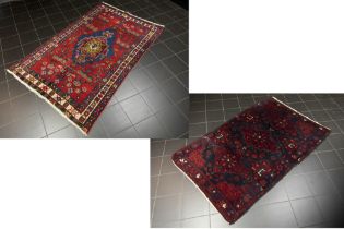 two Persian dozar rugs in wool || Lot van twee Perzische dozars in wol - 208 x 127 en 224 x 137