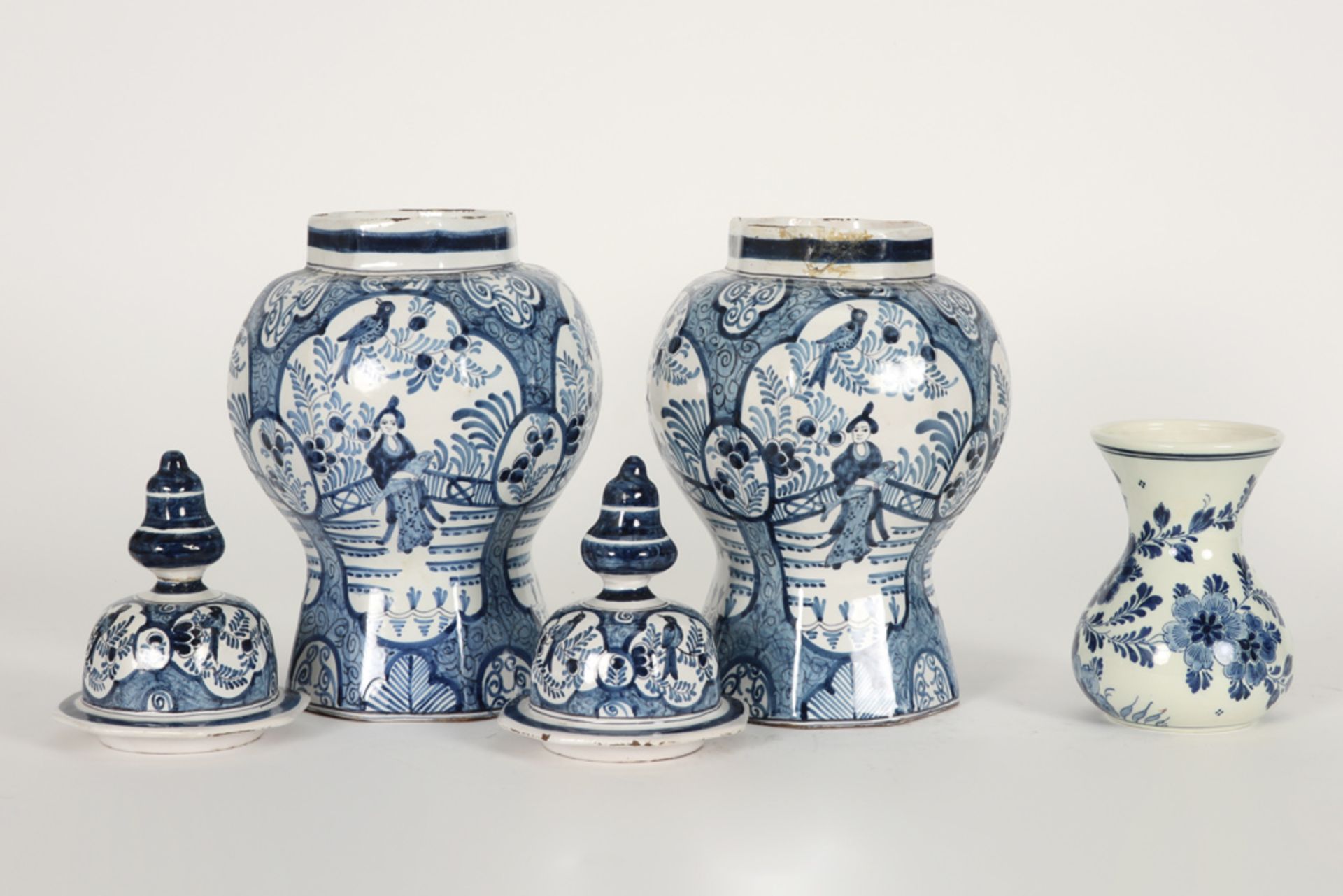 various lot of ceramics || Gevarieerd lot met faïence - Image 3 of 9