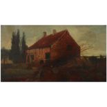 19th Cent. Belgian oil on canvas - signed henri De Braekeleer - certified on the back by the