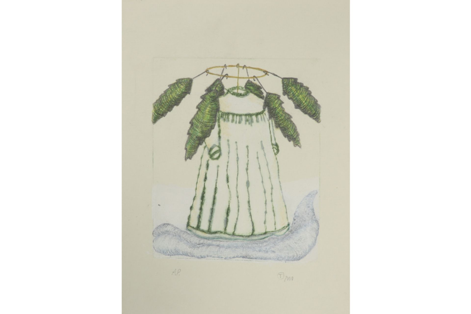 three 21st Cent. Belgian etchings - with monogram of Tinka Veerman and dated 2000 || VEERMAN TINKA - Image 4 of 4