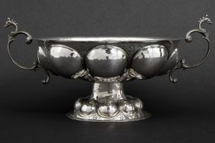 Dutch brandy bowl in Heerens & Zoon marked and dated silver || HEERENS EN ZOON Nederlandse