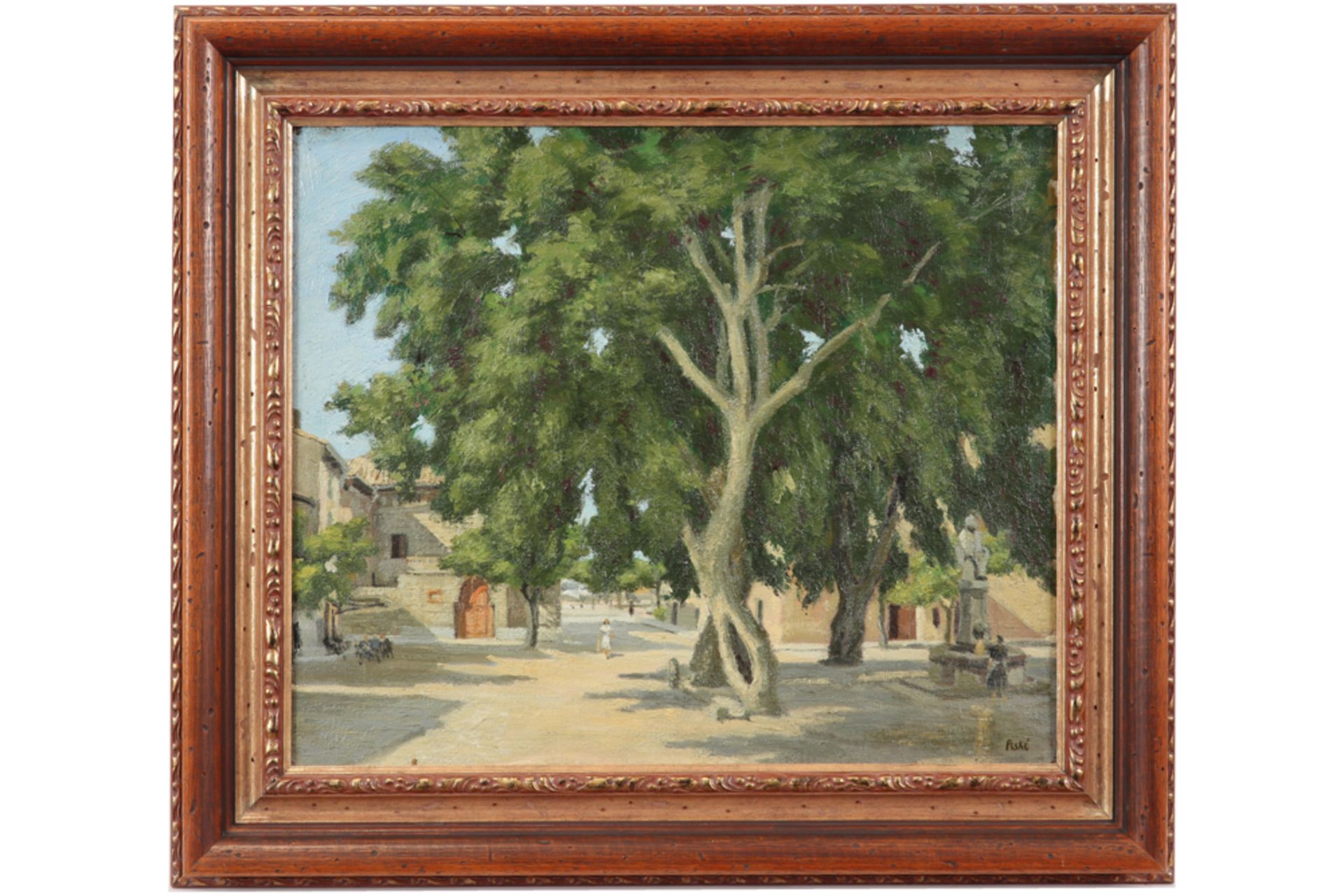 20th Cent. French oil on canvas - signed Jean Peske || PESKE JEAN (1870 - 1949) olieverfschilderij - Bild 3 aus 4