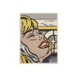 Roy Lichtenstein signed "Shipboard Girl" offset lithograph in colors || LICHTENSTEIN ROY (1923 -