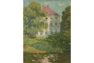 early 20th Cent. Belgian oil on canvas - signed Guillaume Montobio || MONTOBIO GUILLAUME (1883 -