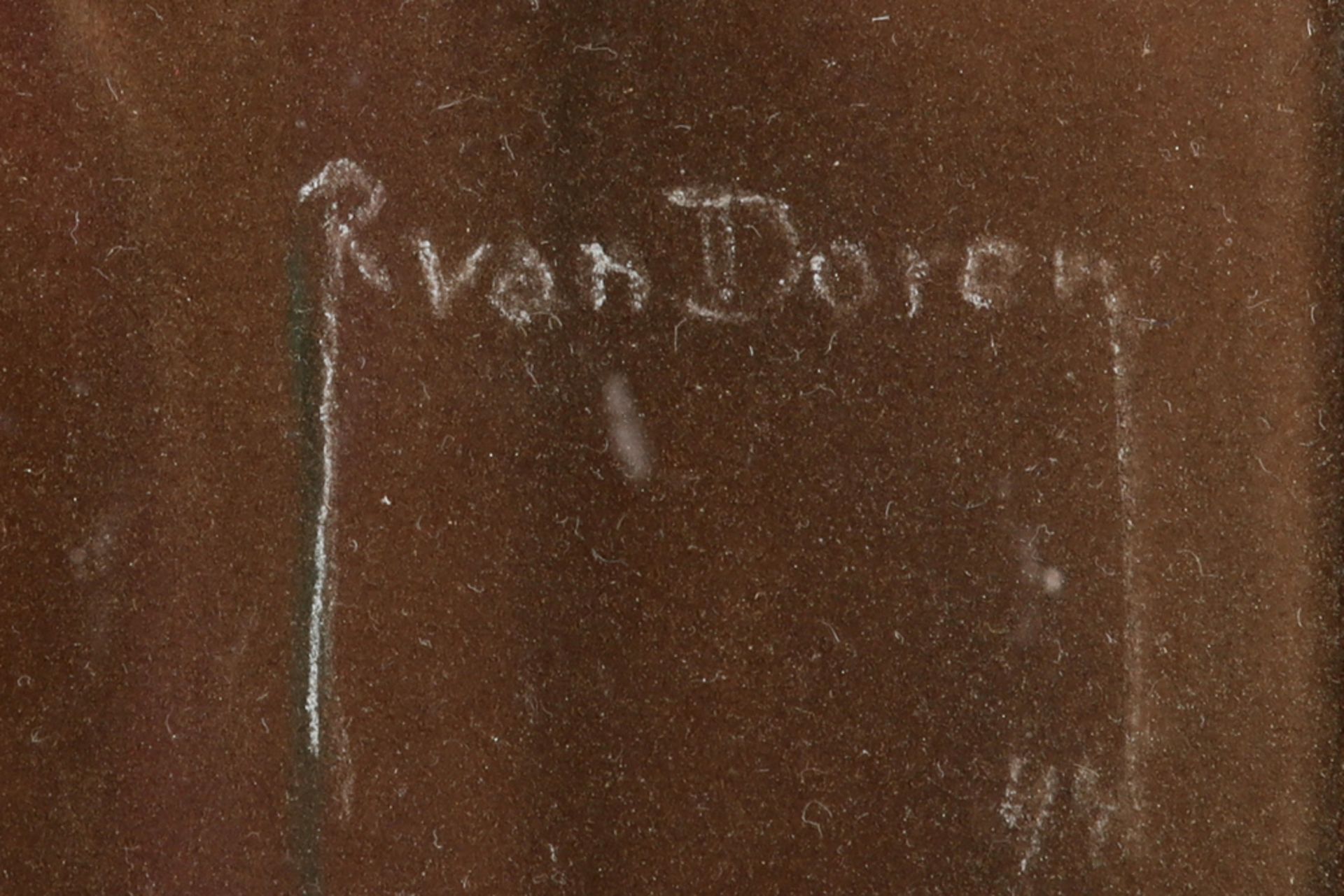 20th Cent. Belgian pastel - signed Raymond Van Doren and dated 1944 || VAN DOREN RAYMOND (1906 - - Image 2 of 3