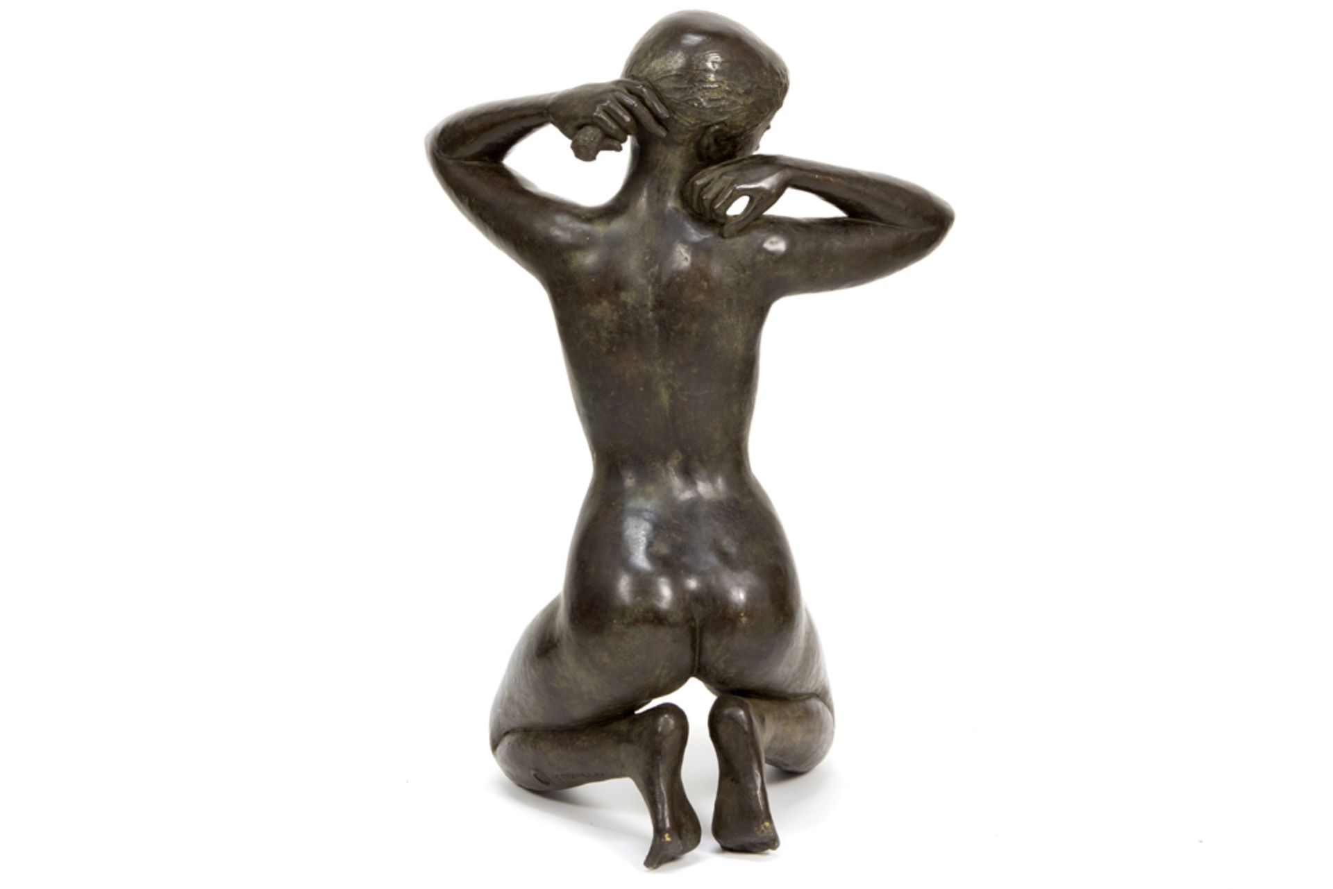 Jacques Coquillay signed sculpture in bronze - with foundry mark with certificate || COQUILLAY - Image 3 of 6