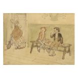 20th Cent. Belgian aquarelle - signed Jacques Laudy and dated (19)36 || LAUDY JACQUES (1907 -