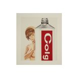 Mel Ramos signed typical Pop Art "Colgate" "AP" print in colors || MEL RAMOS (1935 - 2018) print