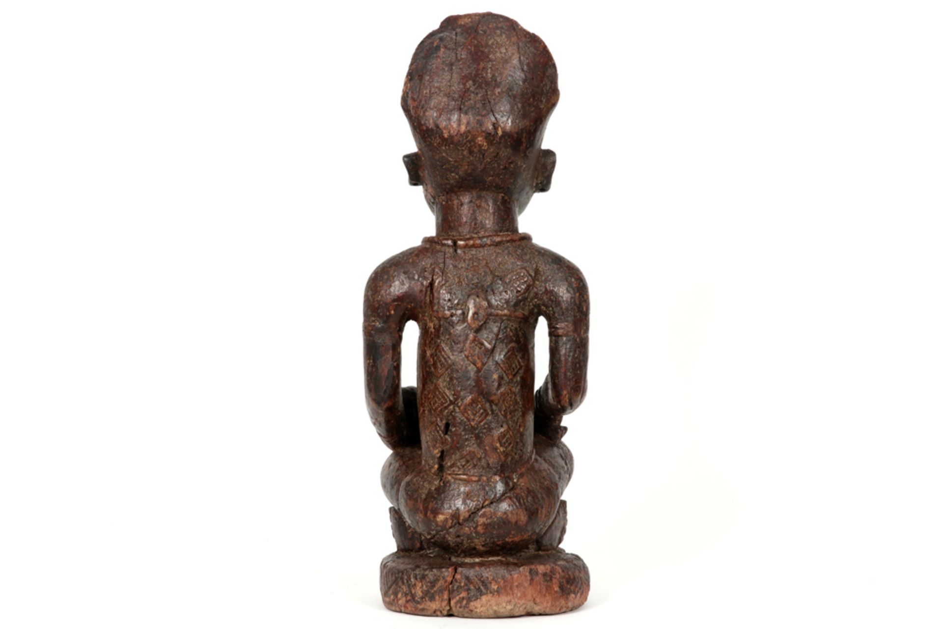 African Congolese "Phemba" maternity sculpture, collected around 1950 prov : former collection of - Image 4 of 4