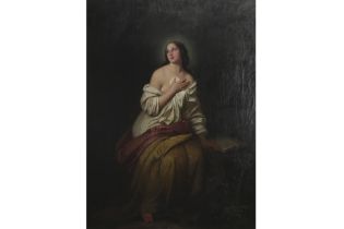 19th Cent. French oil on canvas - attributed to Ary Scheffer || SCHEFFER ARY (1795 - 1858) (FR)