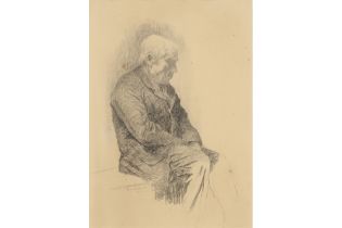 Belgian drawing - signed Anna De Weert and dated 1900 || DE WEERT ANNA, VIRGINIE, CAROLINE (1867 -