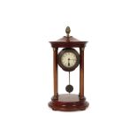 antique portico clock || Antiek portico-klokje - hoogte : 32 cm