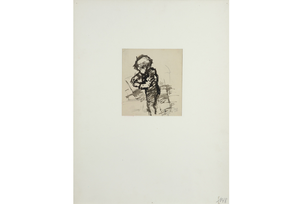 nine 20th Cent. Belgian drawings - with the monogram of Maurice Dupuis || DUPUIS MAURICE, - Image 4 of 11