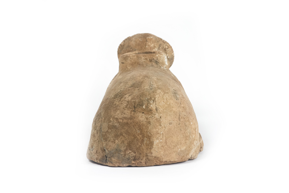 Chinese Han period tomb oil lamp in the shape of a horse in earthenware || CHINA - HAN - DYNASTIE ( - Image 5 of 6