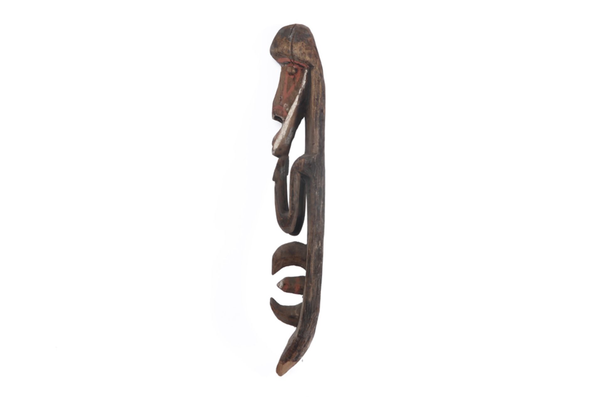 Papua New Guinean cult figure in wood used during cults form the Karawari/Tabriak || PAPOEASIE NIEUW - Image 3 of 4
