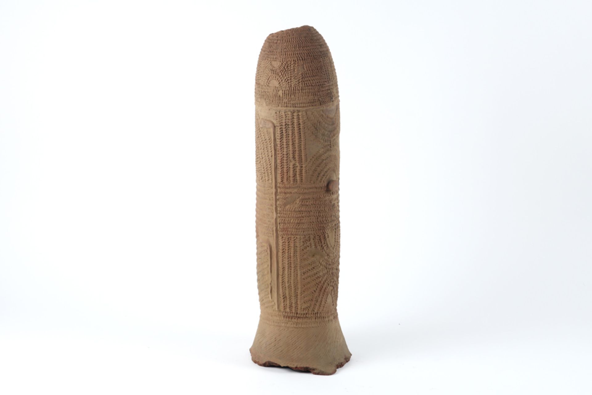 African Mali Bura Culture tomb vase in earthenware || AFRIKA - MALI - BURA CULTUUR (3° tot 13° EEUW) - Bild 2 aus 4