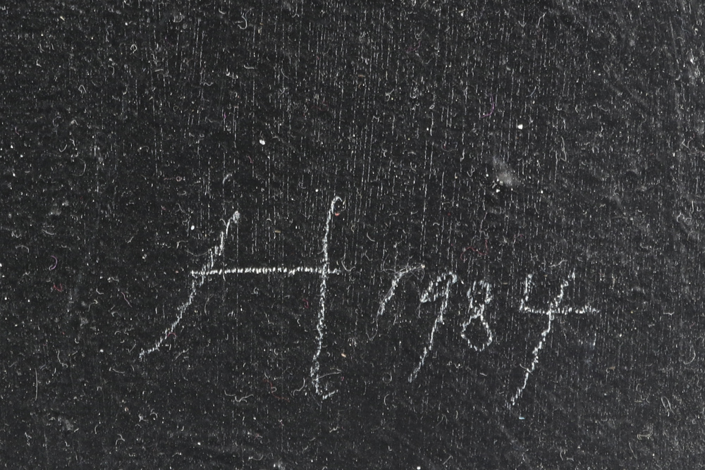 pendant of two 20th Cent. Belgian oil on panel - signed Hugo Heyens || HEYENS HUGO (1942 - 1987) - Image 3 of 6