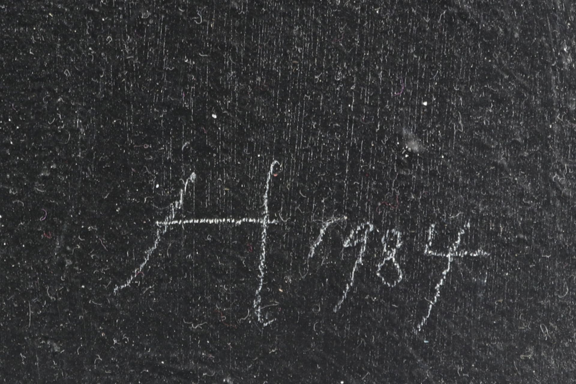 pendant of two 20th Cent. Belgian oil on panel - signed Hugo Heyens || HEYENS HUGO (1942 - 1987) - Bild 3 aus 6