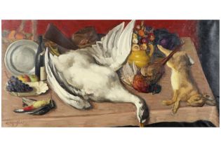 20th Cent. Belgian oil on canvas - signed Hubert Malfait || MALFAIT HUBERT (1898 - 1971)